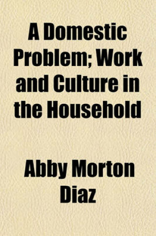 Cover of A Domestic Problem; Work and Culture in the Household