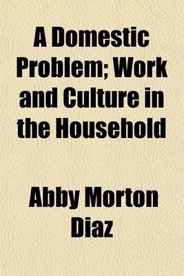 Book cover for A Domestic Problem; Work and Culture in the Household