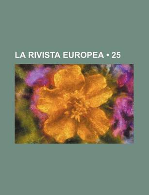 Book cover for La Rivista Europea (25)