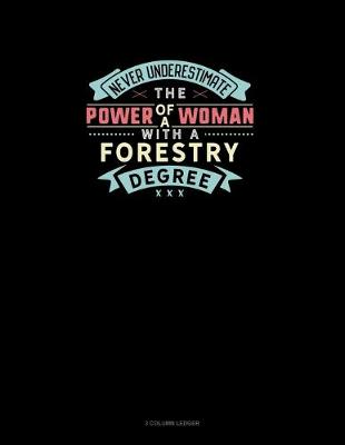 Book cover for Never Underestimate The Power Of A Woman With A Forestry Degree