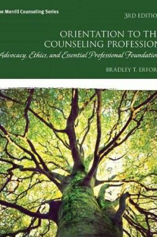 Cover of Orientation to the Counseling Profession