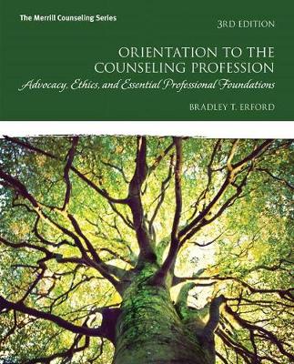 Book cover for Orientation to the Counseling Profession