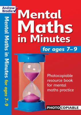 Book cover for Mental Maths in Minutes for Ages 7-9