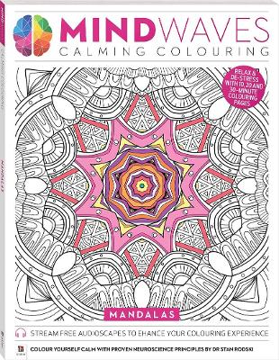 Book cover for Mindwaves Calming Colouring: Mandalas