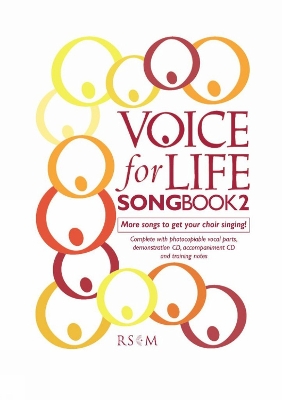 Book cover for Voice for Life Songbook 2. Book & CD-ROM