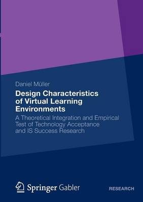 Book cover for Design Characteristics of Virtual Learning Environments