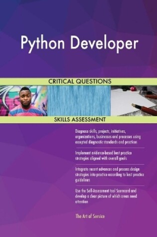 Cover of Python Developer Critical Questions Skills Assessment