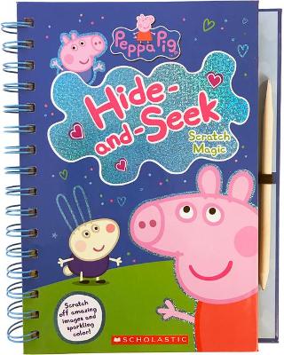 Book cover for Peppa Pig: Hide-And-Seek: Scratch Magic