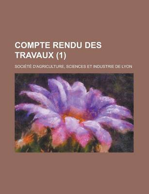 Book cover for Compte Rendu Des Travaux (1)