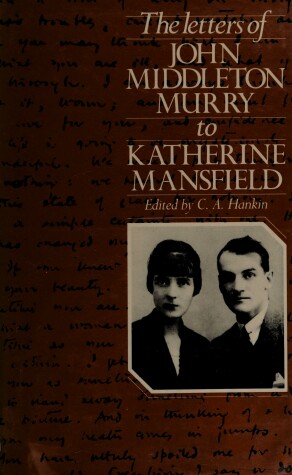 Book cover for The Letters of John Middleton Murry to Katherine Mansfield