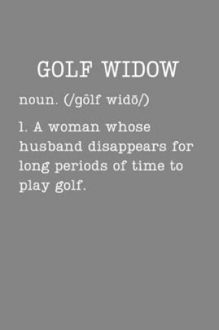 Cover of Golf Widow