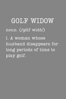 Book cover for Golf Widow