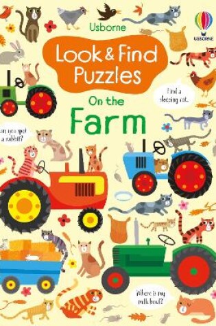 Cover of Look and Find Puzzles On the Farm