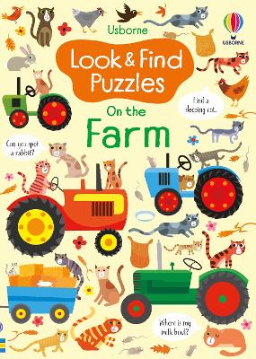 Cover of Look and Find Puzzles On the Farm