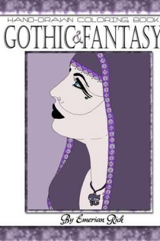 Cover of Gothic and Fantasy Adult Coloring Book