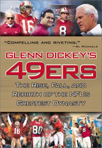 Book cover for Glenn Dickey's 49ers