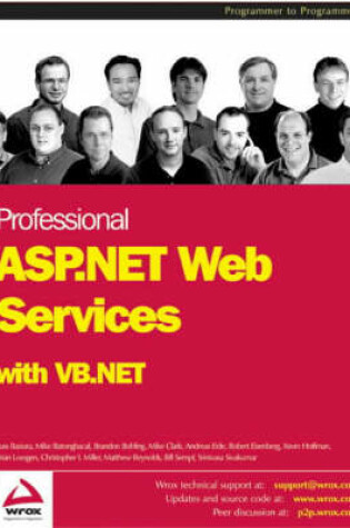 Cover of Professional ASP.NET Web Services with VB.NET