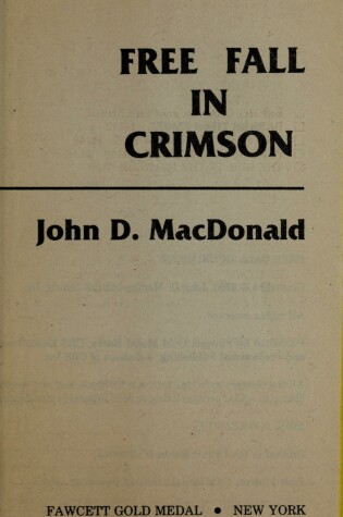 Cover of Free Fall in Crimson