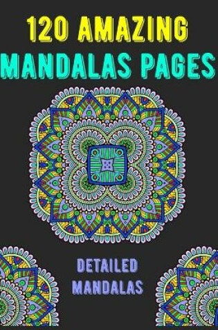 Cover of 120 Amazing Mandalas Pages