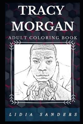 Book cover for Tracy Morgan Adult Coloring Book