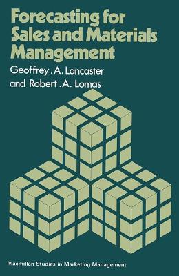 Book cover for Forecasting for Sales and Materials Management