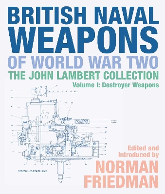 Book cover for British Naval Weapons of World War Two