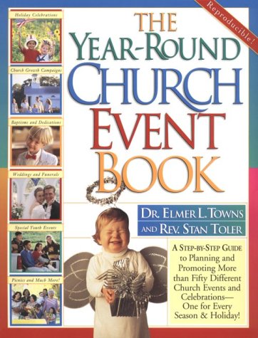 Book cover for Year-round Church Event Book