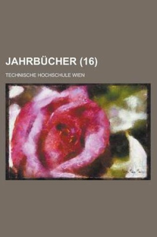 Cover of Jahrbucher (16 )