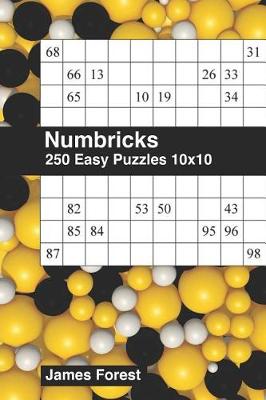 Cover of 250 Numbricks 10x10 easy puzzles