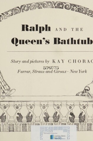 Cover of Ralph and the Queen's Bathtub