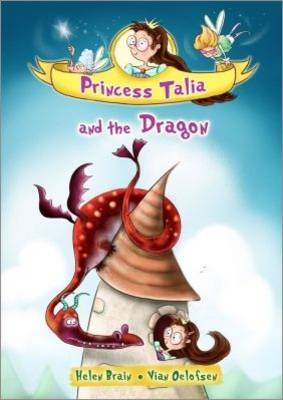 Book cover for Princess Talia and the dragon