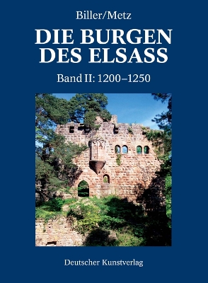 Book cover for Der spätromanische Burgenbau im Elsass (1200-1250)