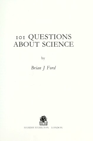 Cover of 101 Questions About Science