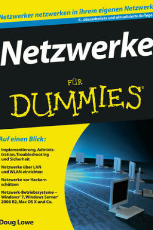 Cover of Netzwerke Fur Dummies