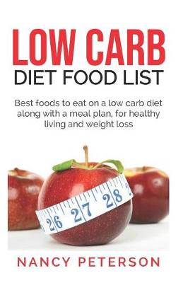 Book cover for Low Carb Diet Food List