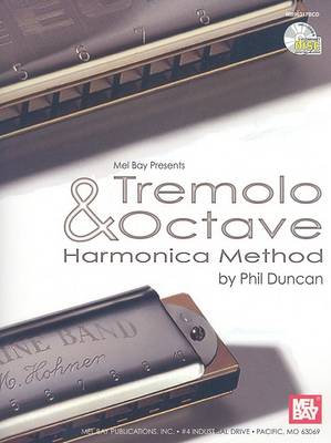 Book cover for Tremolo & Octave Harmonica Method