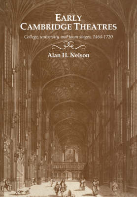 Book cover for Early Cambridge Theatres