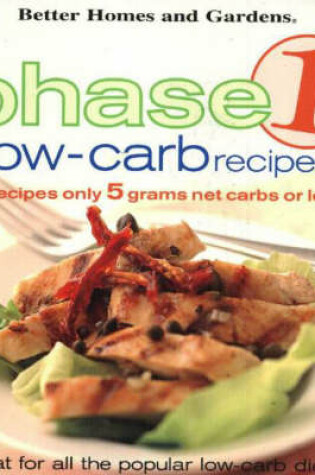 Cover of Phase 1 Low-Carb Recipes