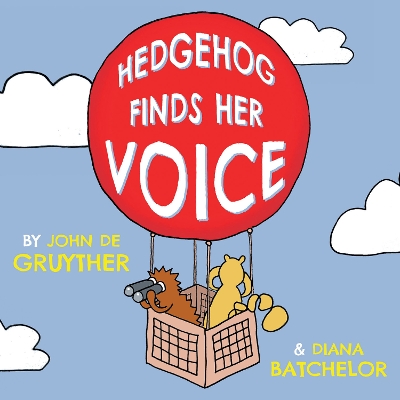 Book cover for Hedgehog Finds Her Voice