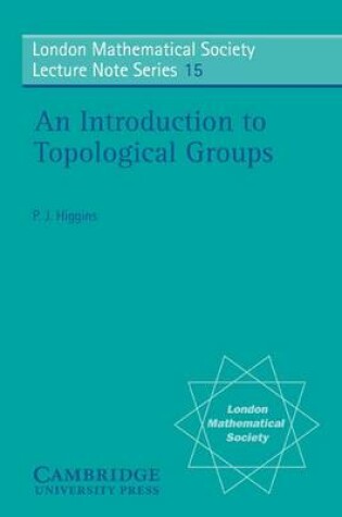 Cover of An Introduction to Topological Groups