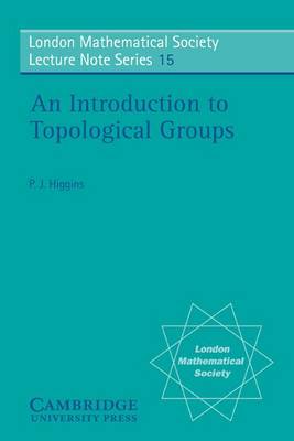 Book cover for An Introduction to Topological Groups