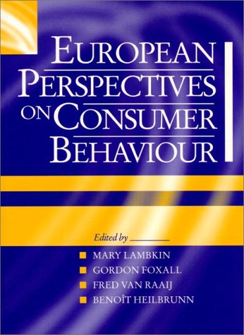 Book cover for European Perspectives Consumer Behaviour
