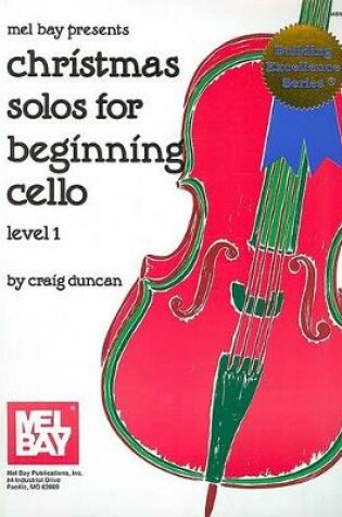 Cover of Christmas Solos For Beginning Cello