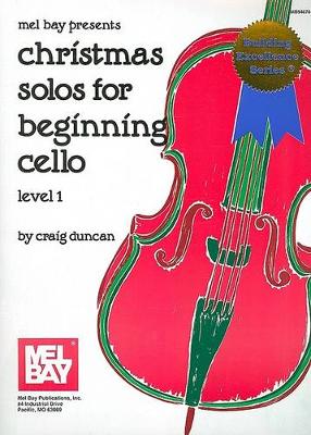 Book cover for Christmas Solos For Beginning Cello