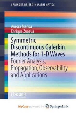 Cover of Symmetric Discontinuous Galerkin Methods for 1-D Waves