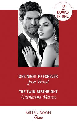 Book cover for One Night To Forever / The Twin Birthright