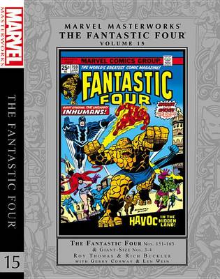 Book cover for Marvel Masterworks: The Fantastic Four Volume 15