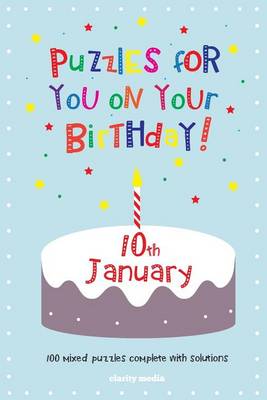 Book cover for Puzzles for you on your Birthday - 10th January