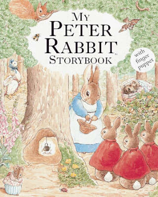 Book cover for Peter Rabbit's Finger Puppet Book