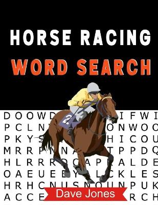 Book cover for Horse Racing Word Search